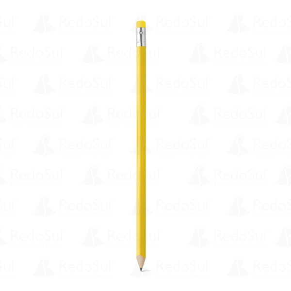 Lápis apontado com borracha personalizado Lápis apontado com borracha personalizado